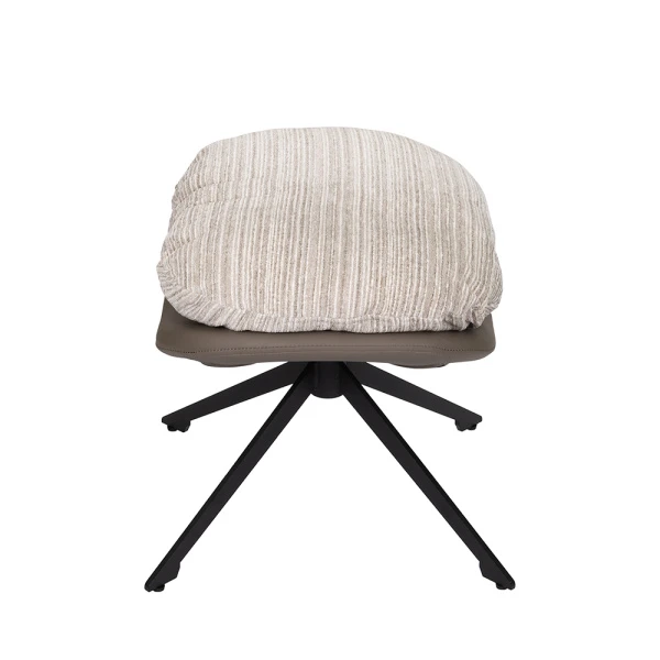 Купить Оттоманка BLISS латте, экокожа, шенилл по низкой цене