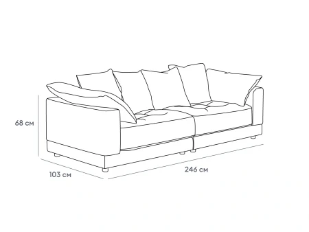 Купить Диван Cossato по низкой цене