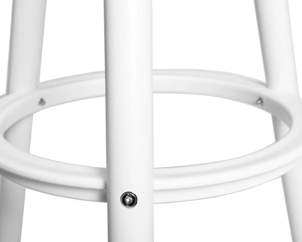 Купить Набор 4 шт Табурет барный DOBRIN ROYCE WHITE, белый (W-02) по низкой цене