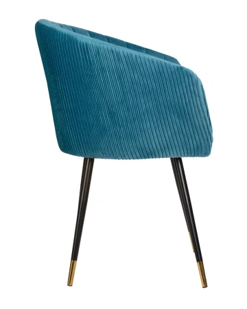 Купить Стул обеденный DOBRIN MARY, морская волна велюр (1922-7) в интернет-магазине КупиКресла.ру