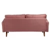 Купить Диван Scott трехместный пыльно-розовый по низкой цене