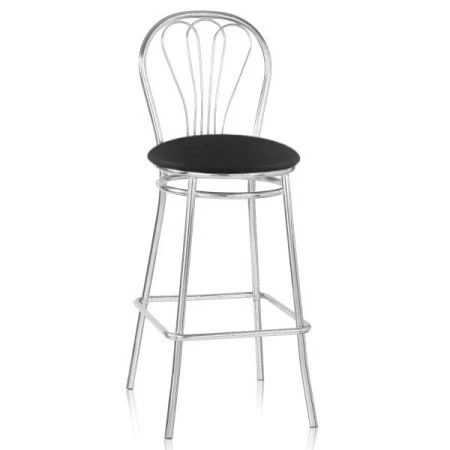 Барный стул VENUS HOKER (Венус) (Искусственная кожа V 14 черный)