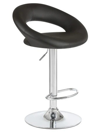 Купить Стул барный DOBRIN MIRA, чёрный по выгодной цене для кафе, ресторанов и кухни