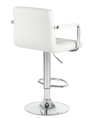 Купить Набор 2 шт Стул барный DOBRIN KRUGER ARM, белый в интернет-магазине КупиКресла.ру