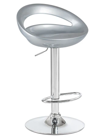 Купить Набор 2 шт Стул барный DOBRIN DISCO, серебряный в интернет-магазине КупиКресла.ру