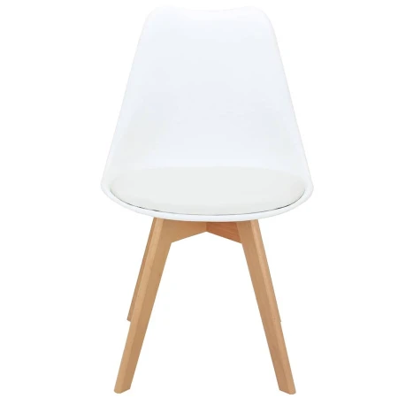 Купить Комплект из 4-х стульев Eames Bon белый в интернет-магазине КупиКресла.ру