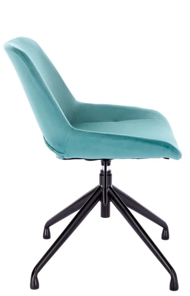 Купить Стул обеденный Everprof Oscar Ткань Бирюзовый по низкой цене