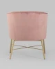 Купить Кресло Шале велюр розовый по низкой цене