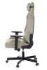 Кресло игровое Knight N1 Fabric бежевый Light-21 с подголов. крестов. металл