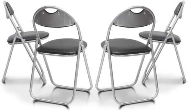 Стул Selim silver (Селим) сильвер, черный