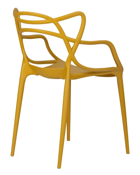 Купить Набор 4 шт Стул обеденный DOBRIN MASTERS, горчичный (Y-03) по низкой цене