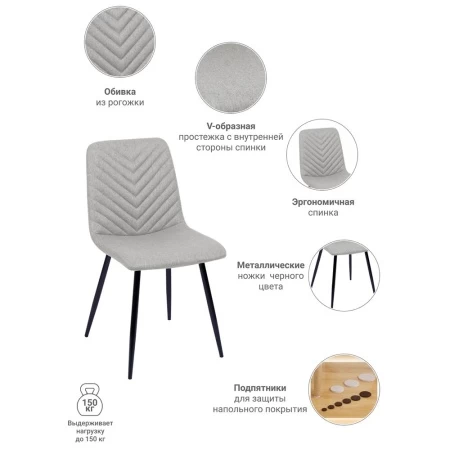 Купить Стул Vicky латте по низкой цене