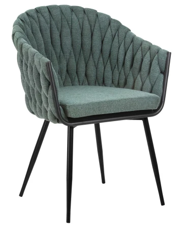 Купить Набор 2 шт Стул обеденный DOBRIN MATILDA, зеленая ткань (LAR 275-23) в интернет-магазине КупиКресла.ру