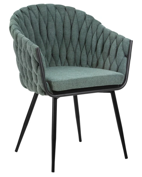 Купить Набор 2 шт Стул обеденный DOBRIN MATILDA, зеленая ткань (LAR 275-23) по низкой цене