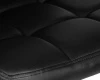 Купить Стул барный DOBRIN KRUGER ARM BLACK, черный по выгодной цене для кафе, ресторанов и кухни