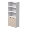 Шкаф полузакрытый Everprof EVO (ЭВО) 800х383x1835 Белый/Дуб Соната