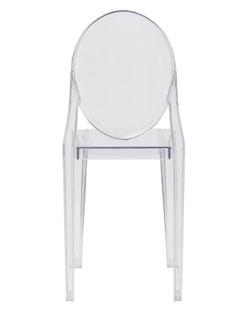 Купить Стул обеденный DOBRIN VICTORIA GHOST, цвет прозрачный по низкой цене