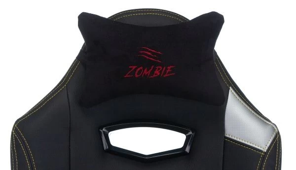 Кресло игровое Zombie HERO JOKER черный/фиолетовый искусственная кожа с подголов. крестовина пластик