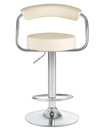 Купить Стул барный DOBRIN MARTA, кремовый по выгодной цене для кафе, ресторанов и кухни