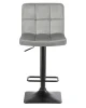 Купить Набор 2 шт Стул барный DOBRIN DOMINIC, серый велюр (MJ9-75) в интернет-магазине КупиКресла.ру
