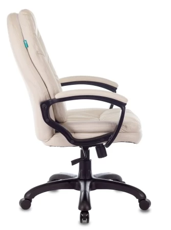 Кресла руководителя - Кресло руководителя Бюрократ CH-868N слоновая кость OR-10 эко.кожа крестовина пластик