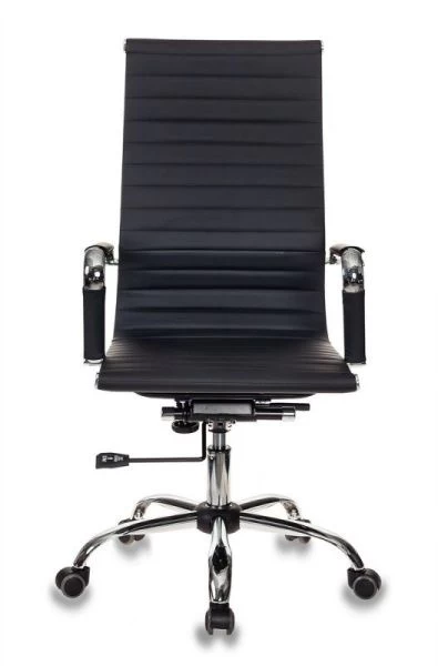 Кресло руководителя Бюрократ CH-883 черный эко.кожа крестовина металл хром | Купить в КупиКресла.ру