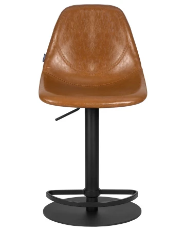 Купить Стул барный DOBRIN ROME, коричневый винтажный PU (MS09) по выгодной цене для кафе, ресторанов и кухни
