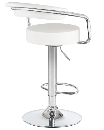 Купить Стул барный DOBRIN MARTA, белый по выгодной цене для кафе, ресторанов и кухни