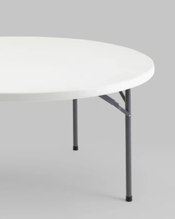 Купить Стол круглый складной пластиковый Кейт 160 по низкой цене