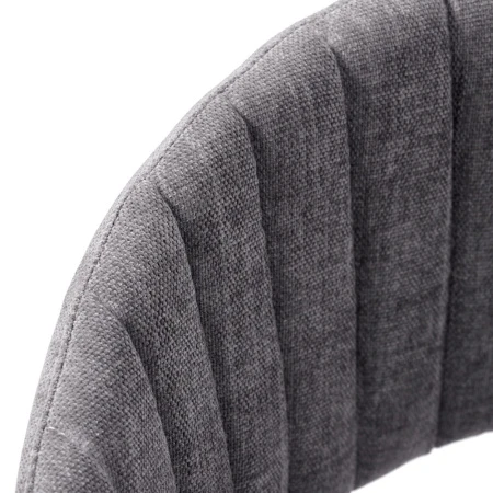 Купить Комплект из 4-х стульев Turin серый вельвет с чёрными ножками в интернет-магазине КупиКресла.ру