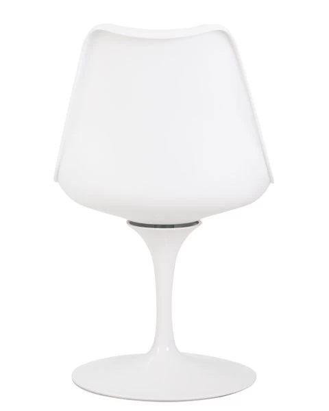 Стул обеденный DOBRIN TULIP (белое основание, цвет белый (W-02))