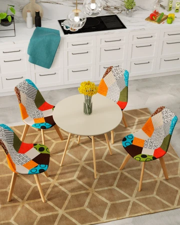 Купить Стул FRANKFURT пэчворк по низкой цене