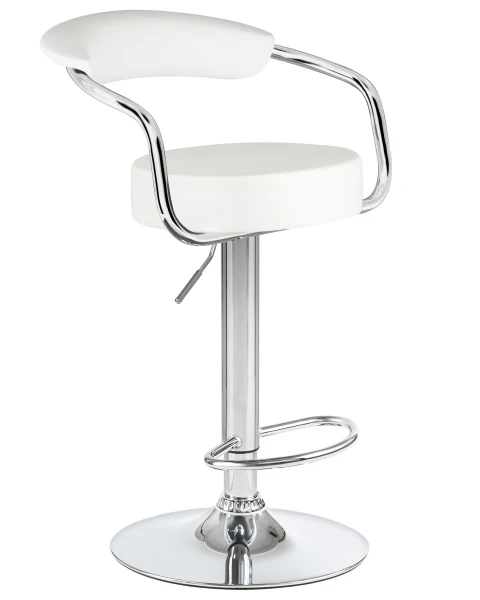 Купить Набор 2 шт Стул барный DOBRIN MARTA, белый по низкой цене