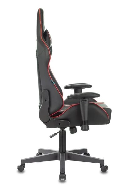 Кресло игровое Zombie A4 черный/красный искусственная кожа с подголов. крестовина пластик | Купить в КупиКресла.ру