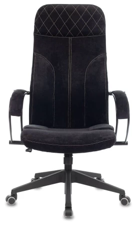 Кресла руководителя - Кресло руководителя Бюрократ CH-608Fabric черный Light-20 крестовина пластик