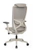 Эргономичные кресла - Кресло Gemini EGE-002AW Белый пластик/Светло-бежевый