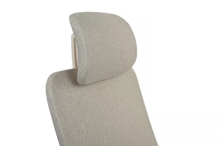 Эргономичные кресла - Кресло Antler EAN-001AW Белый пластик/Светло-бежевый