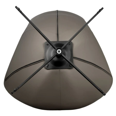 Купить Кресло HUG латте, экокожа, шенилл по низкой цене