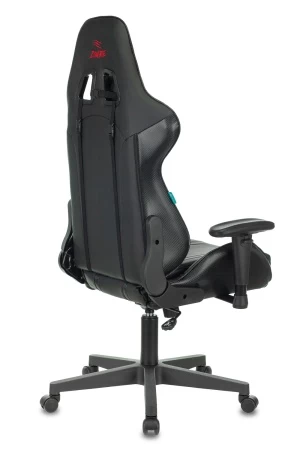 Кресла для геймеров - Кресло игровое Zombie A4 черный искусственная кожа с подголов. крестовина пластик