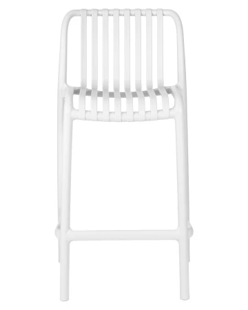 Купить Набор 4 шт Стул полубарный DOBRIN CHLOE, белый в интернет-магазине КупиКресла.ру