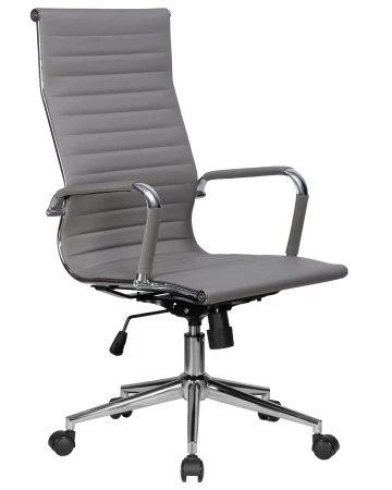 Кресла руководителя - Офисное кресло для руководителей DOBRIN CLARK SIMPLE, серый (47)