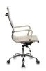 Кресла руководителя - Кресло руководителя Бюрократ CH-883 слоновая кость эко.кожа крестовина металл хром