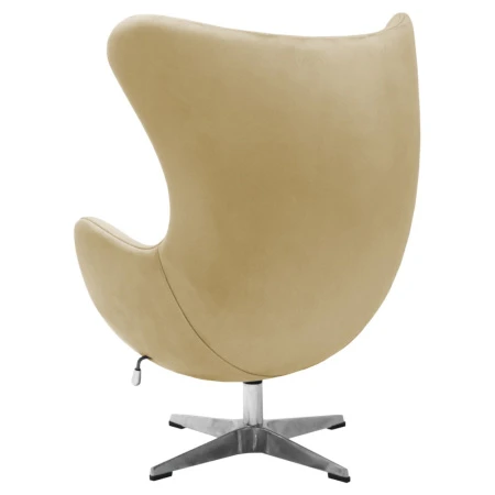 Купить Кресло EGG STYLE CHAIR карамельный, искусственная замша по низкой цене