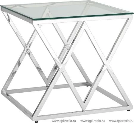 Журнальный стол ИНСИГНИЯ 55 Серебро