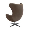 Купить Кресло EGG STYLE CHAIR латте, искусственная замша FR 0647 по низкой цене