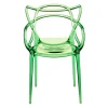 Купить Стул Masters прозрачный зелёный по низкой цене