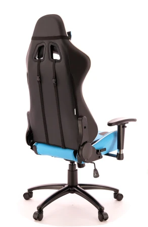 Кресло Everprof Lotus S5 экокожа голубой