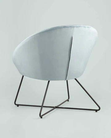 Купить Кресло Колумбия пыльно-голубое по низкой цене