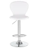 Купить Стул барный DOBRIN ELISA, белый по выгодной цене для кафе, ресторанов и кухни