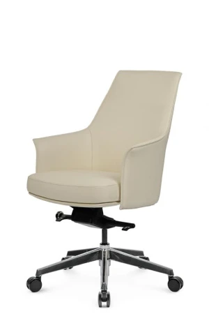 Кресла руководителя - Кресло Rosso-M B1918 Кремово-белый